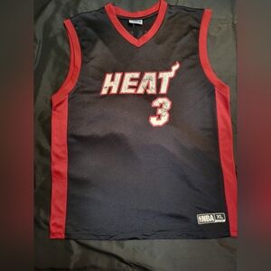 Dwayne Wade #3 Black NBA Jersey Men Size XL
